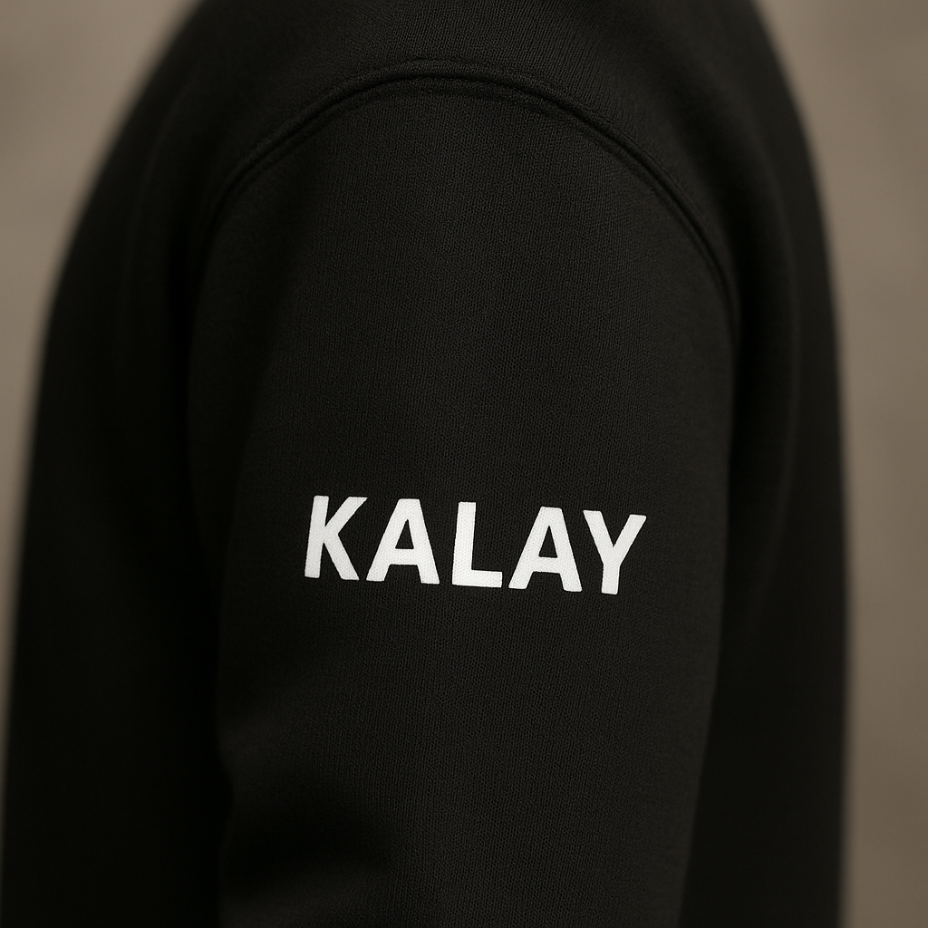 Felpa Girocollo "Wave Rider" - Abbigliamento Synthwave Frequenza Audio