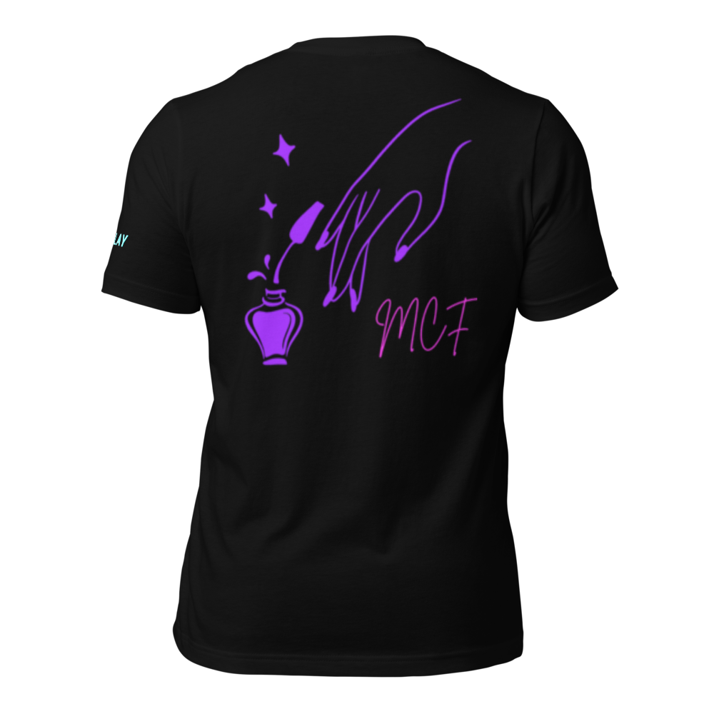 T-Shirt MCF | Collezione Retrowave Neon | Estetica Synthwave Vaporwave Anni '80 | Design Esclusivo KALAY